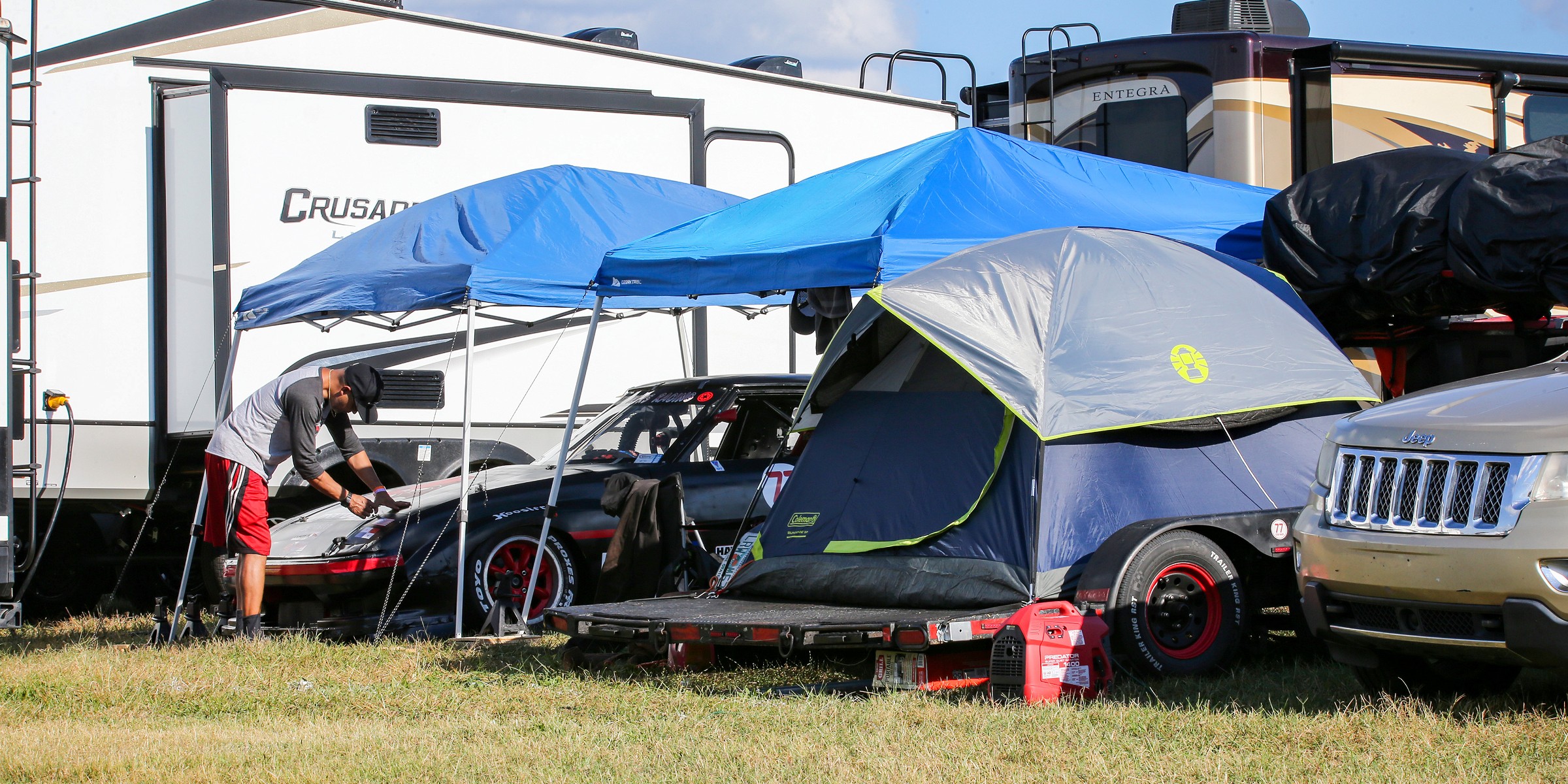 Have Tent, Will Race at #SCCARunoffs
